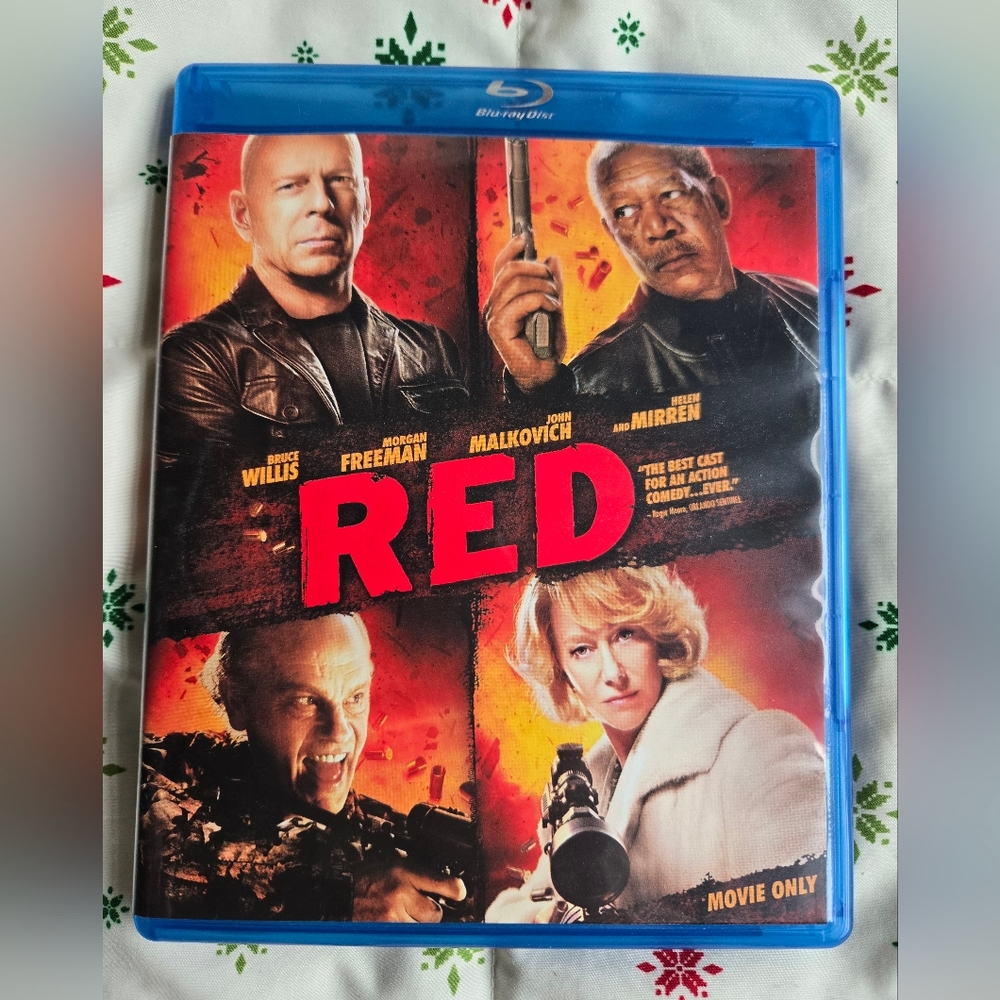 Red Blu-ray Disc